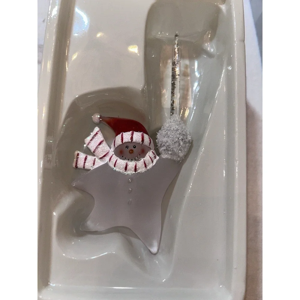 Dept 56 Tiny Bubbles Snowman Ornament New‎ In Box
